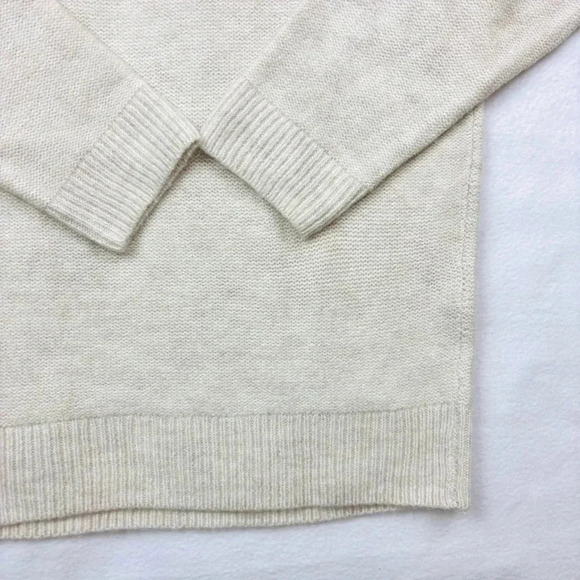 NWT Treasure & Bond Ivory Cableknit Crew Neck “Grandpa” Sweater Size XL - Picture 12 of 16